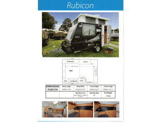 Quest Rubicon Off Road Caravan